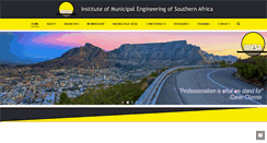 Desktop Screenshot of imesa.org.za