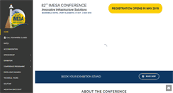 Desktop Screenshot of conference.imesa.org.za